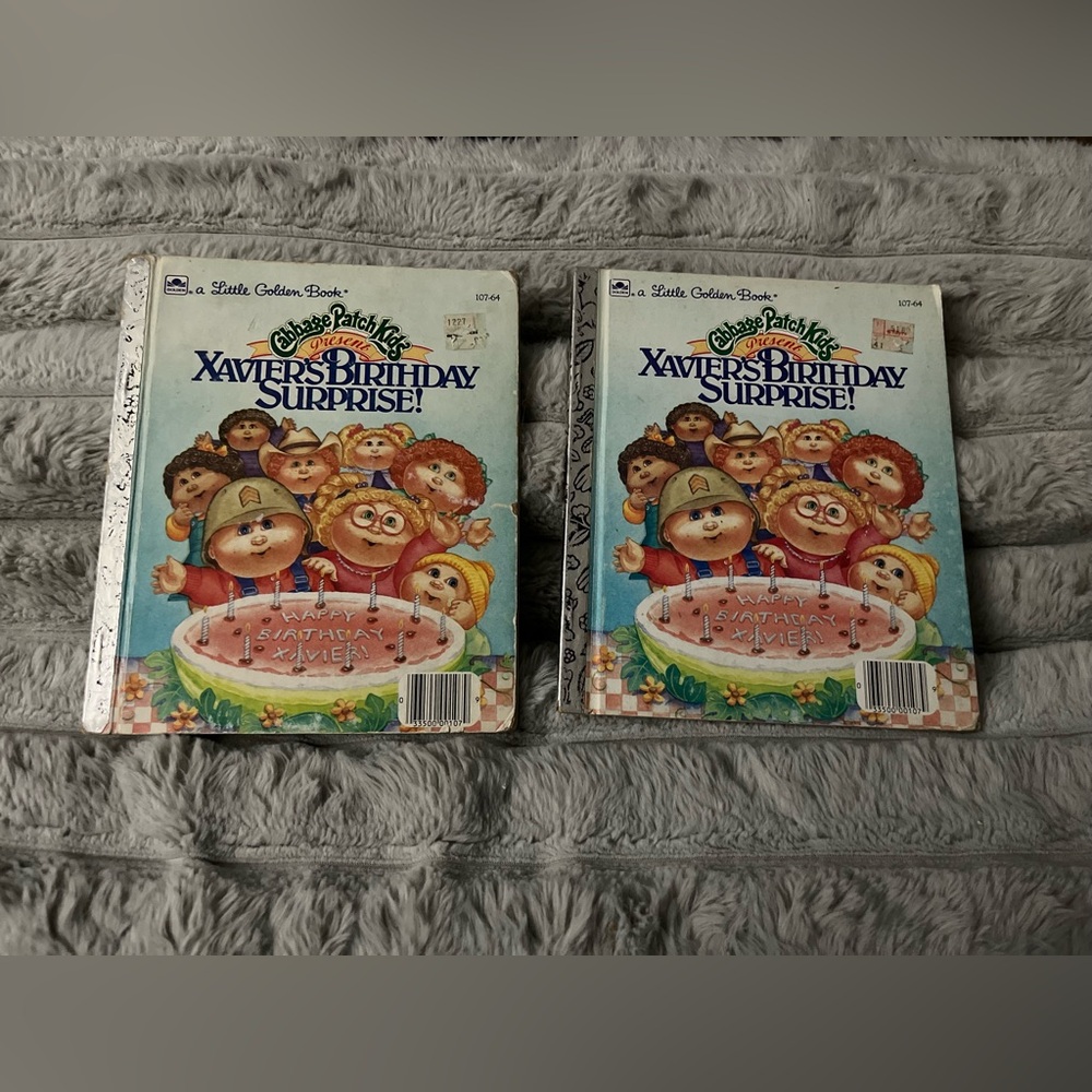 💙 Cabbage Patch Kids Xavier’s Birthday Surprise A Little Golden Book